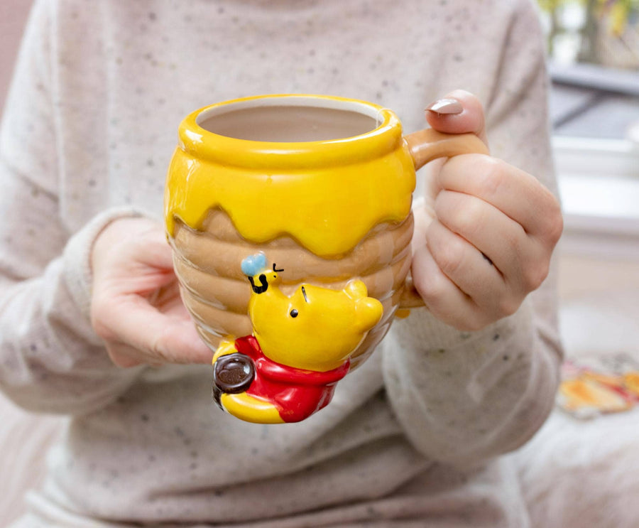 Honey Pot 3D Sculpted 23oz Mug