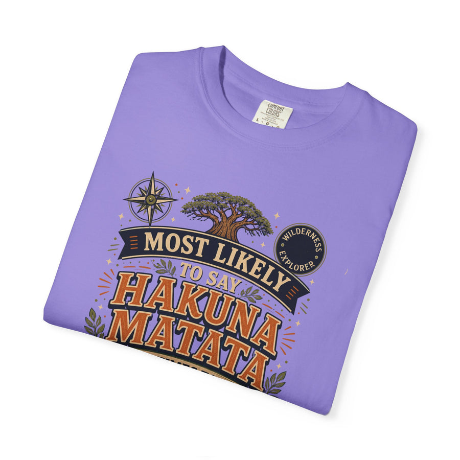 Say Hakuna Matata 100 Times Tee