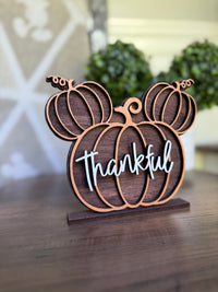Thumbnail for Thankful Pumpkin Mouse Stand (Pre-Order)