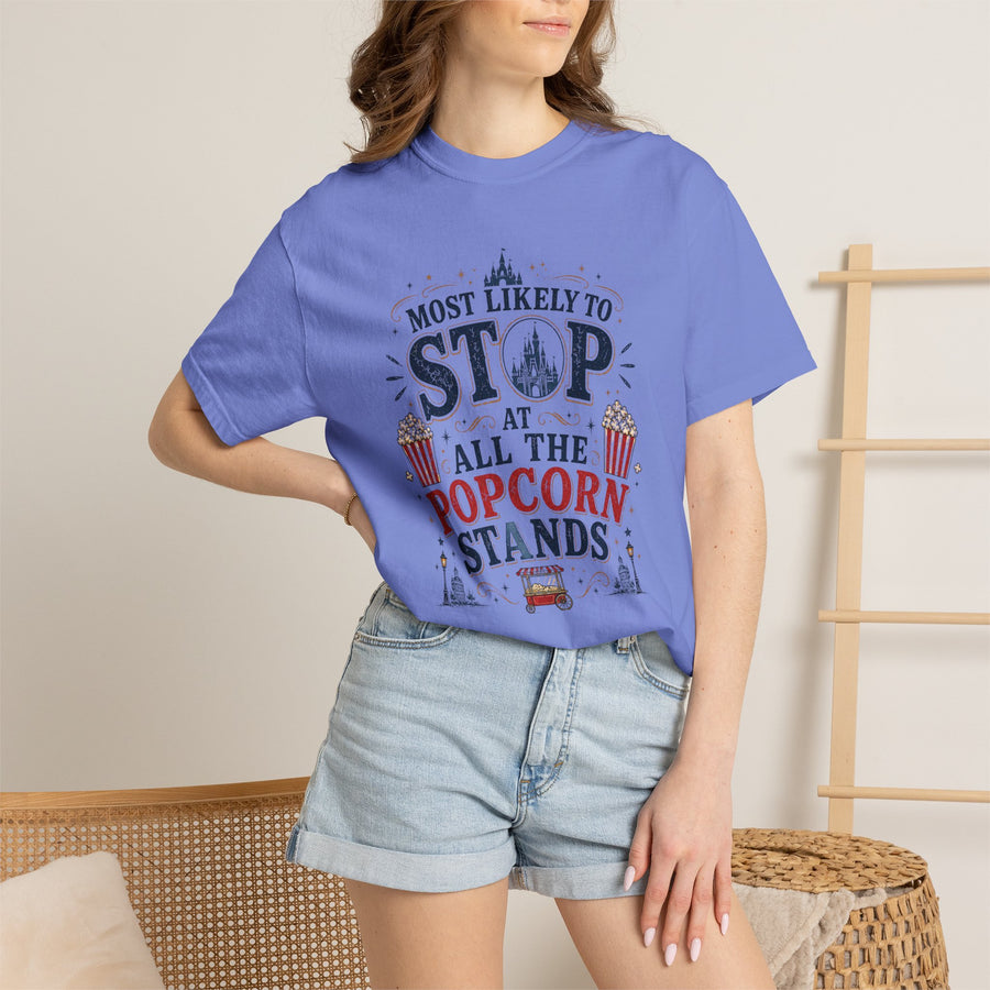 Stop At All Popcorn Stands Tee