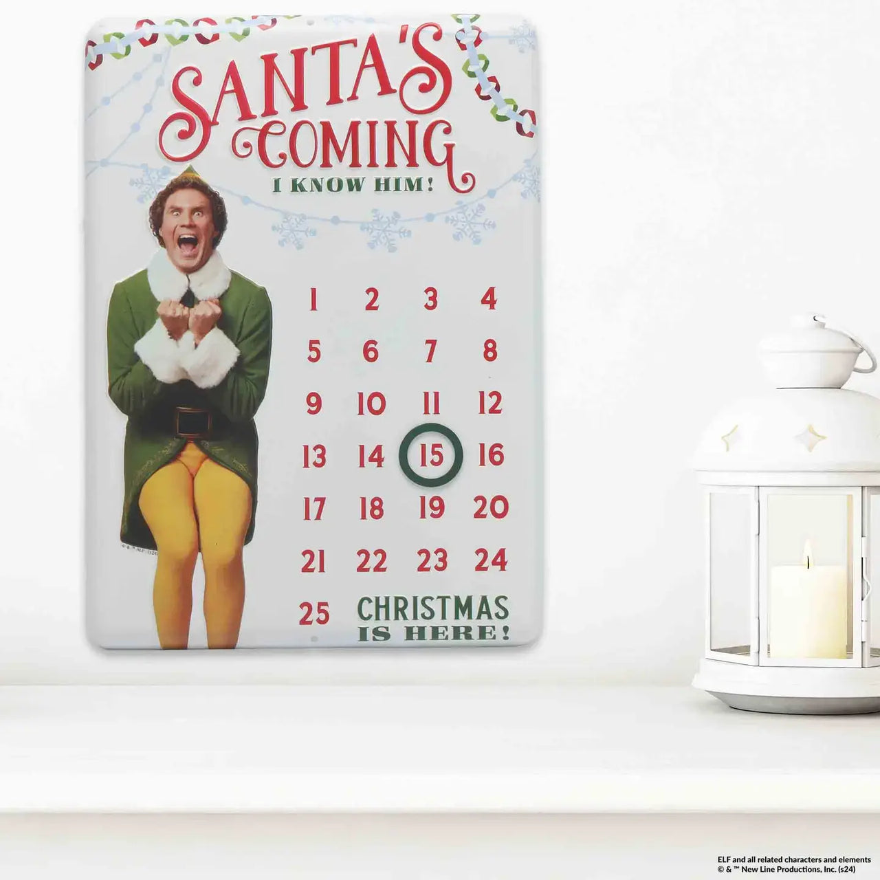 Santa's Coming Christmas Countdown