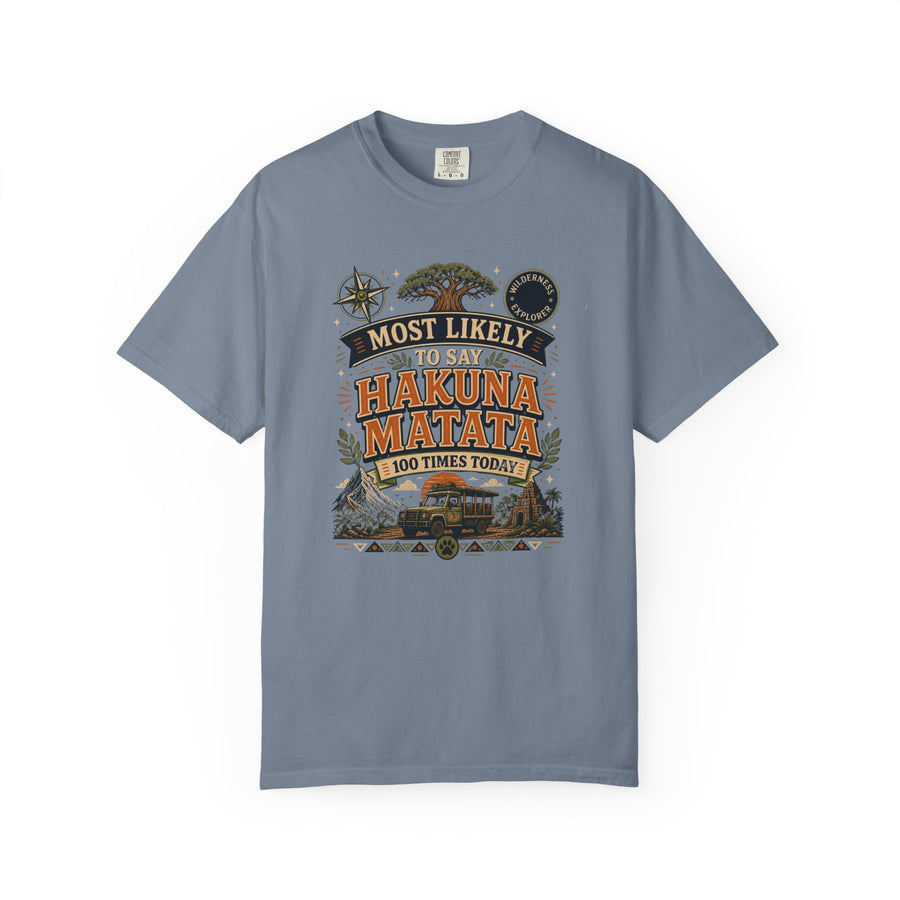 Say Hakuna Matata 100 Times Tee