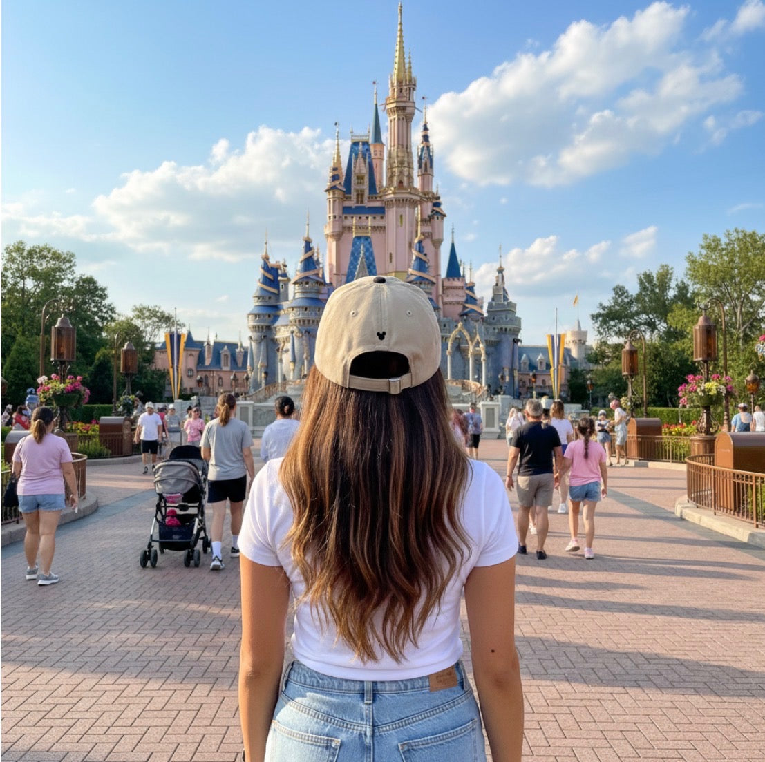 Black Self Care Is Going To Disney Embroidered Hat (Pre-Order)