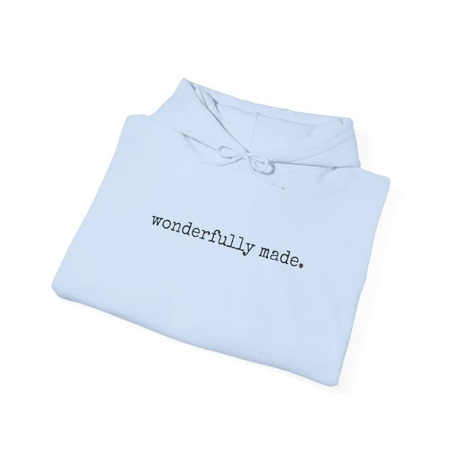 Hoodie - wonderfully made.