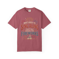 Thumbnail for Sing Along And Cry During Fireworks Tee