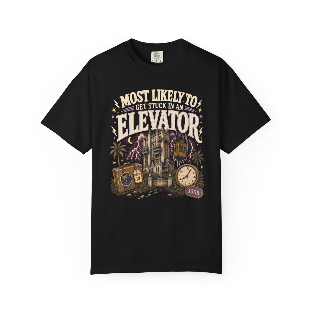 Get Stuck In An Elevator Tee