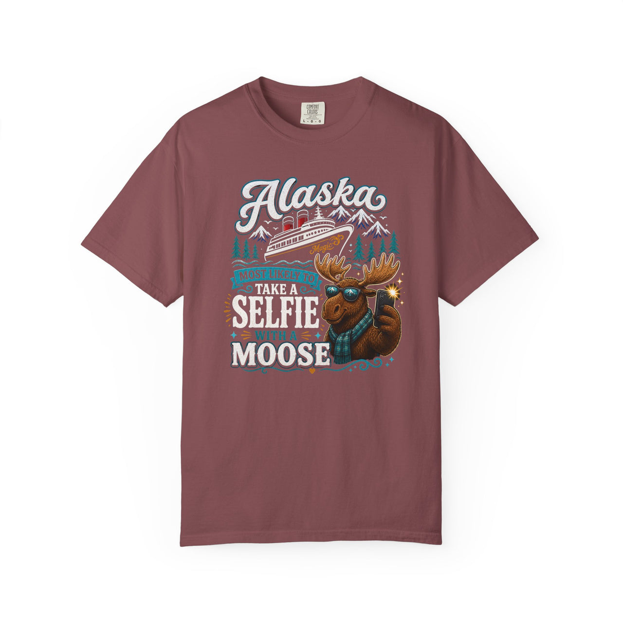 Selfie With A Moose Tee