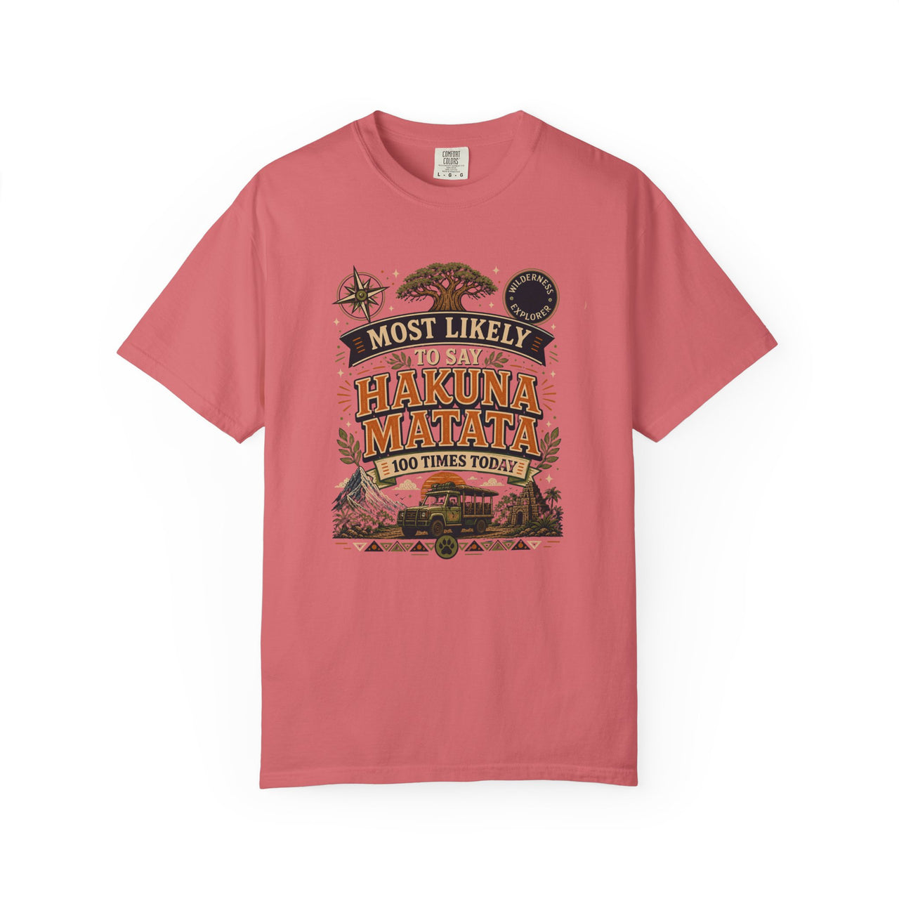 Say Hakuna Matata 100 Times Tee