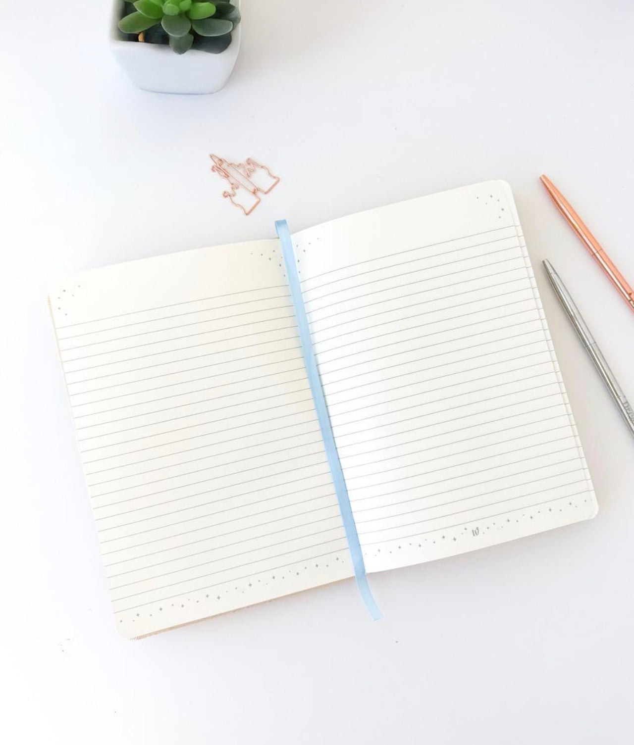 Cream Castle Embossed Notebook
