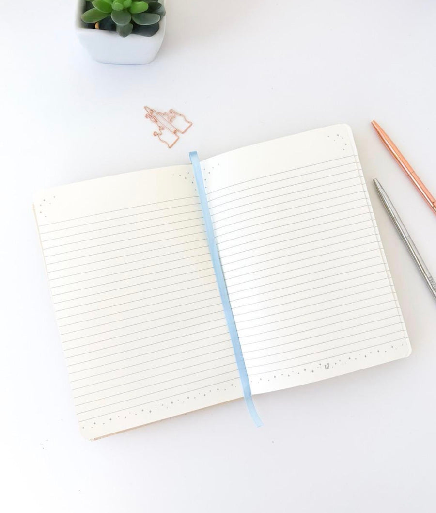 Cream Castle Embossed Notebook