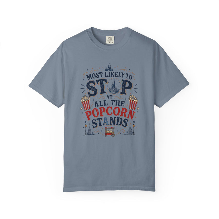 Stop At All Popcorn Stands Tee