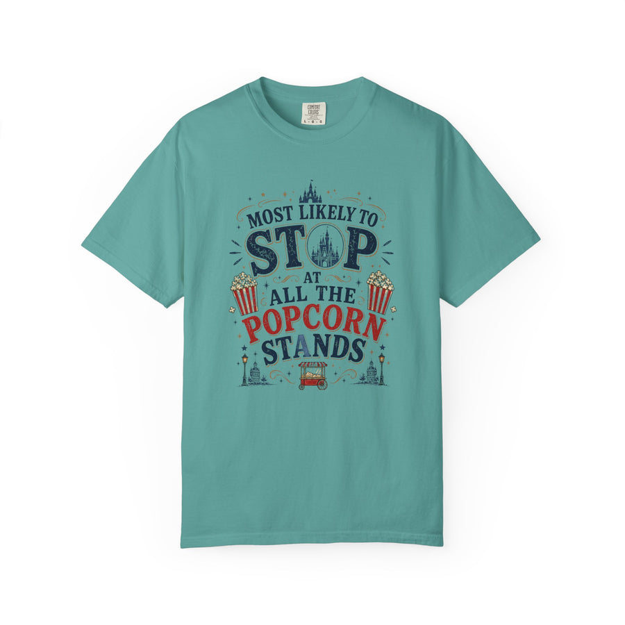 Stop At All Popcorn Stands Tee