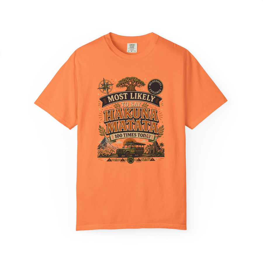 Say Hakuna Matata 100 Times Tee