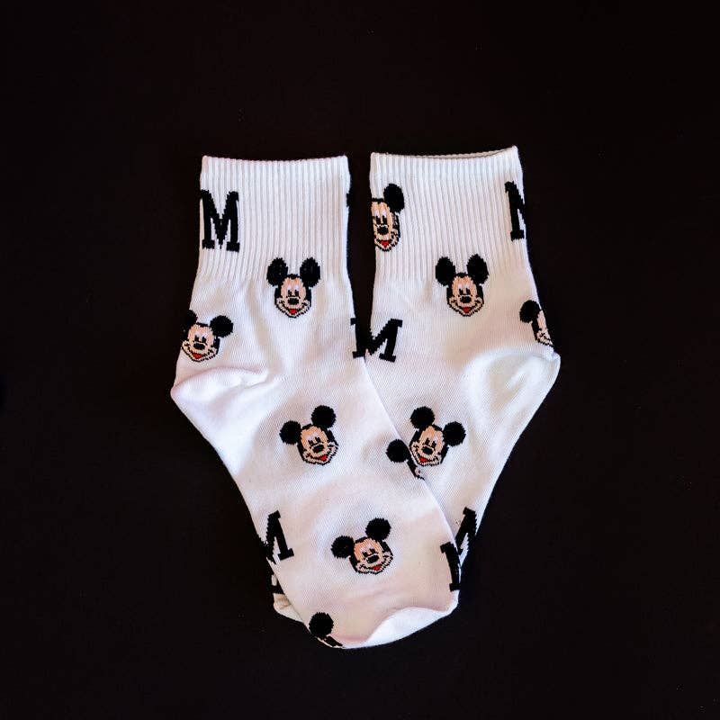 Boy Mouse Printed Socks