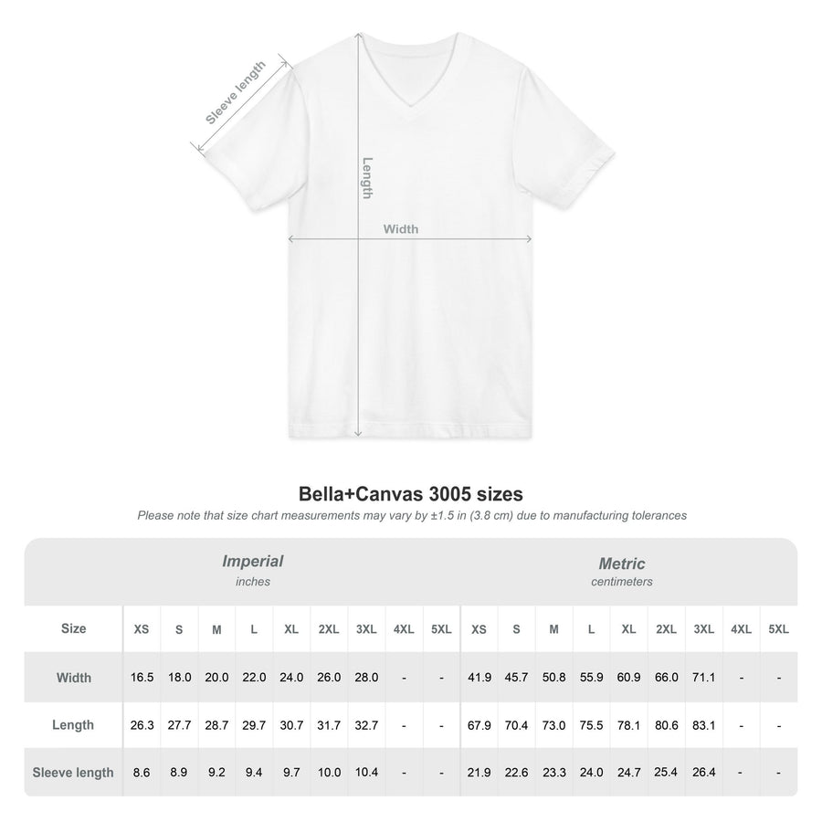 V-Neck Bon Appétit Y'all  Tee