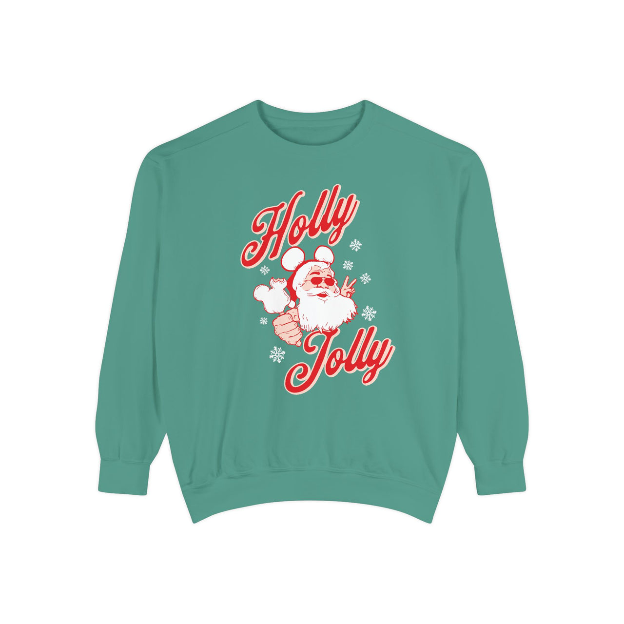 Sweatshirt - Holly Jolly Santa