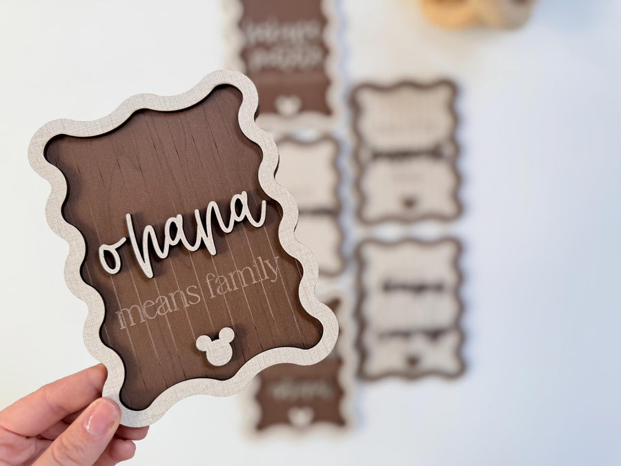Ohana - Gallery Wall Art (Pre-Order)