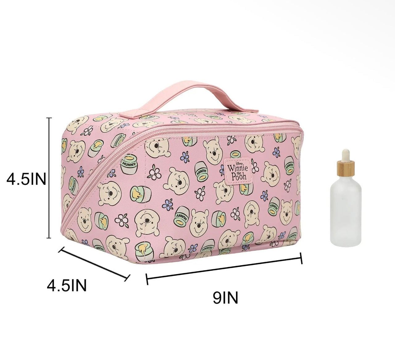 Pink Winnie Foldable Cosmetic Bag (Pre-Order)