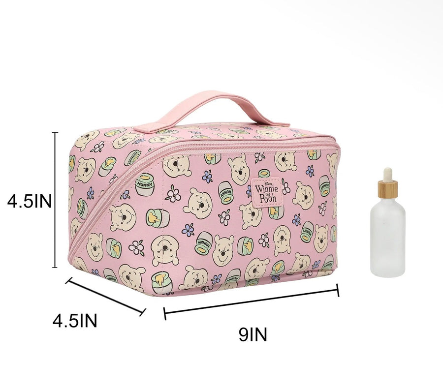 Pink Winnie Foldable Cosmetic Bag (Pre-Order)