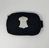 Thumbnail for Embroidered Glow In The Dark Ghost Mouse Sling Bag (Pre-Order)
