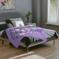 Thumbnail for A Little Bit Mad Microfiber Throw Blanket (Pre-Order)