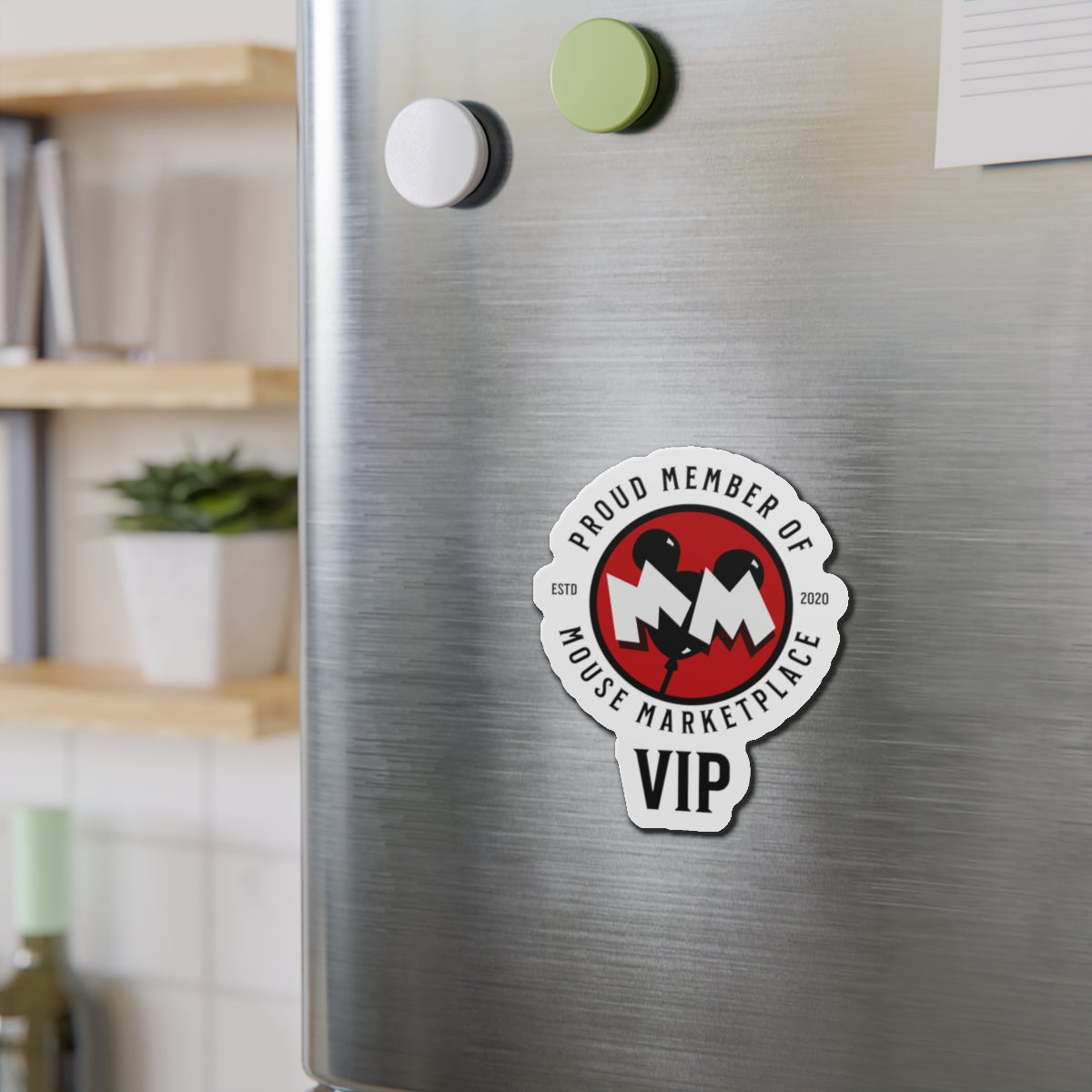 Die-Cut VIP Mouse Magnet