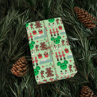 Thumbnail for Simply Magical Christmas Icons Glossy Wrapping Paper