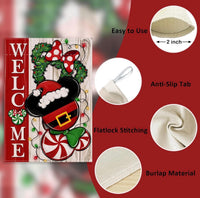 Thumbnail for House Flag- Festive Christmas Mouse Head  (Pre-Order)
