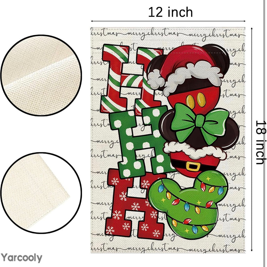 HOHOHO Christmas Garden Banner