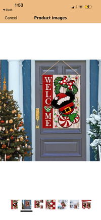 Thumbnail for House Flag- Festive Christmas Mouse Head  (Pre-Order)