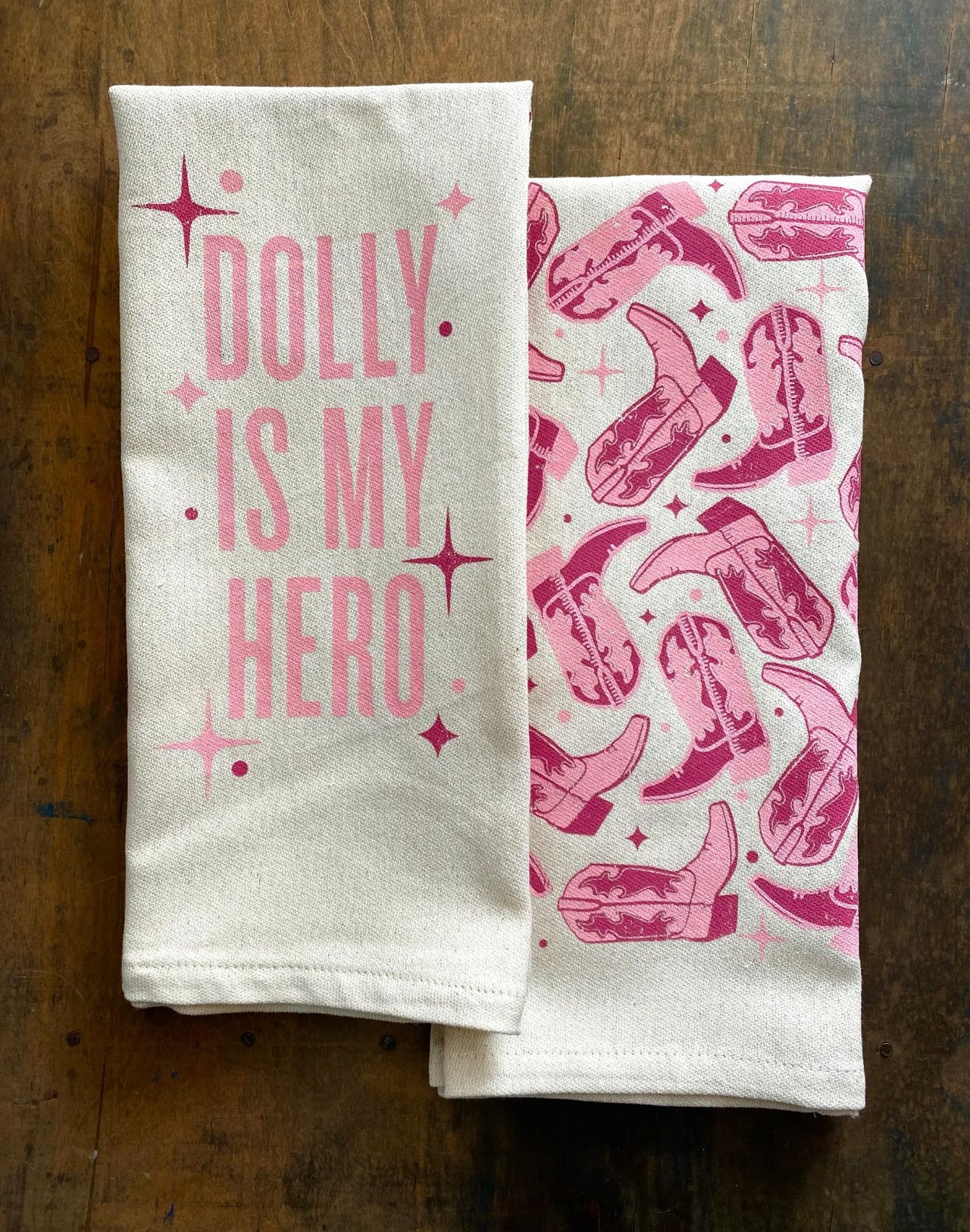 Tea Towel - Dolly Is MY Hero (Pre-Order)