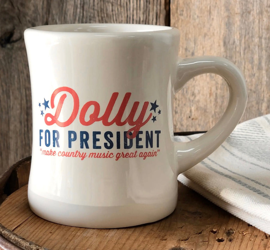 Dolly For President Diner Mug (Pre-Order)