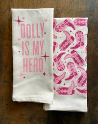 Thumbnail for Tea Towel - Dolly Is MY Hero (Pre-Order)