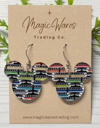 Thumbnail for Dangle Monorail Mouse Earrings (Pre-Order)