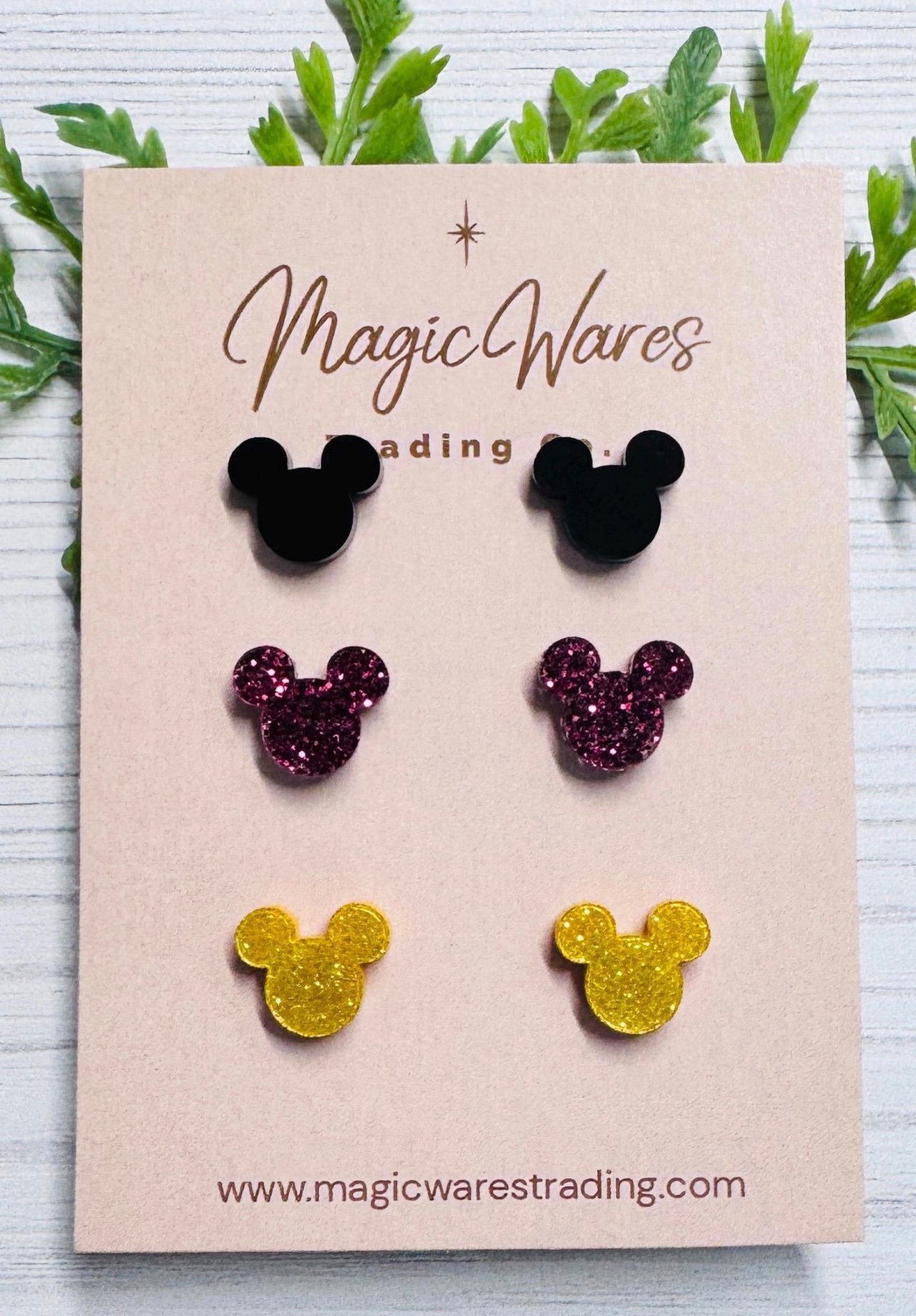 Tower of Terror Stud Trio Earrings (Pre-Order)