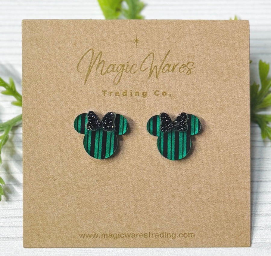 Stud Haunted Wallpaper Earrings (PRE-ORDER)
