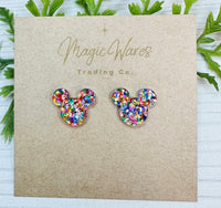 Thumbnail for Stud Confetti Glitter Earrings(Pre-Order)