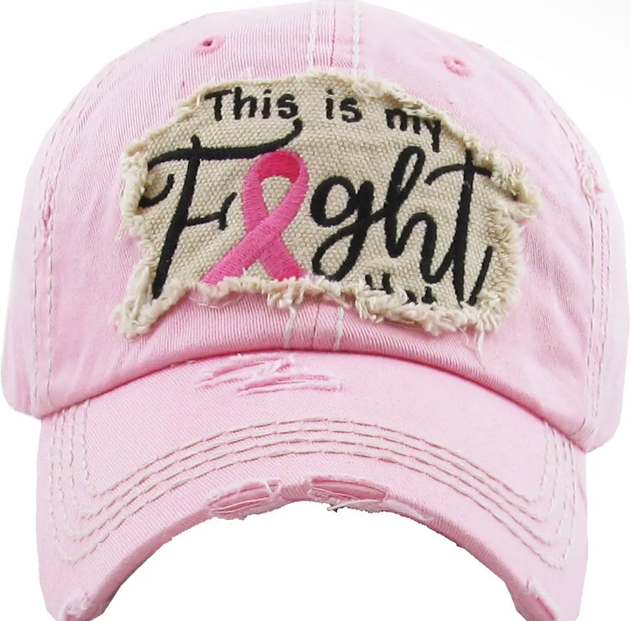This Is My Fight Hat Vintage Style Hat (PRE-ORDER)