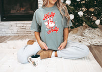 Thumbnail for Holly Jolly Santa Tee