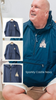 Sparkly Castle Navy Rain Jacket Quarter Zip