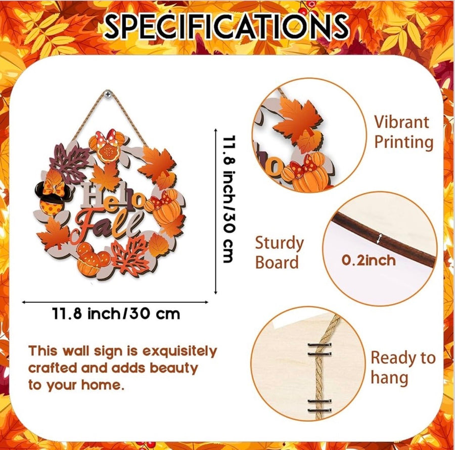 Hello Fall Door Hanger (Pre-Order)