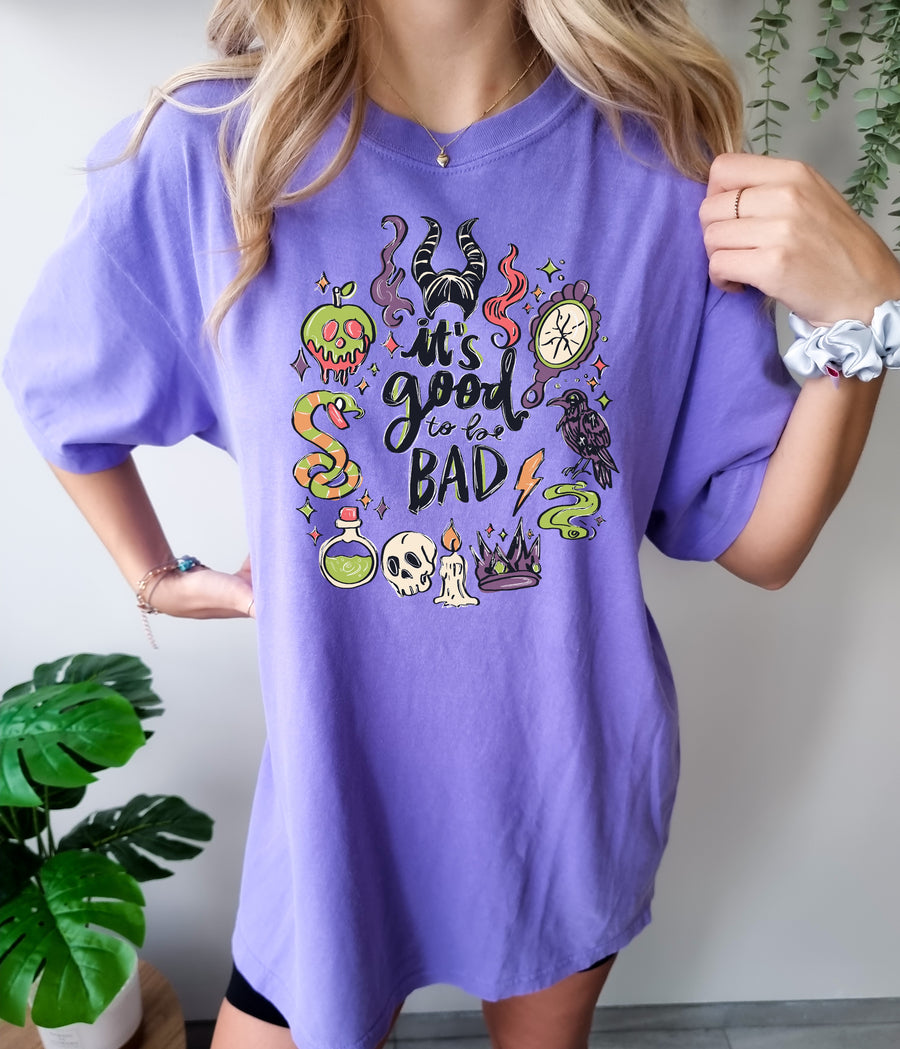Violet It's Good To Be Bad Tee (Pre-Order)