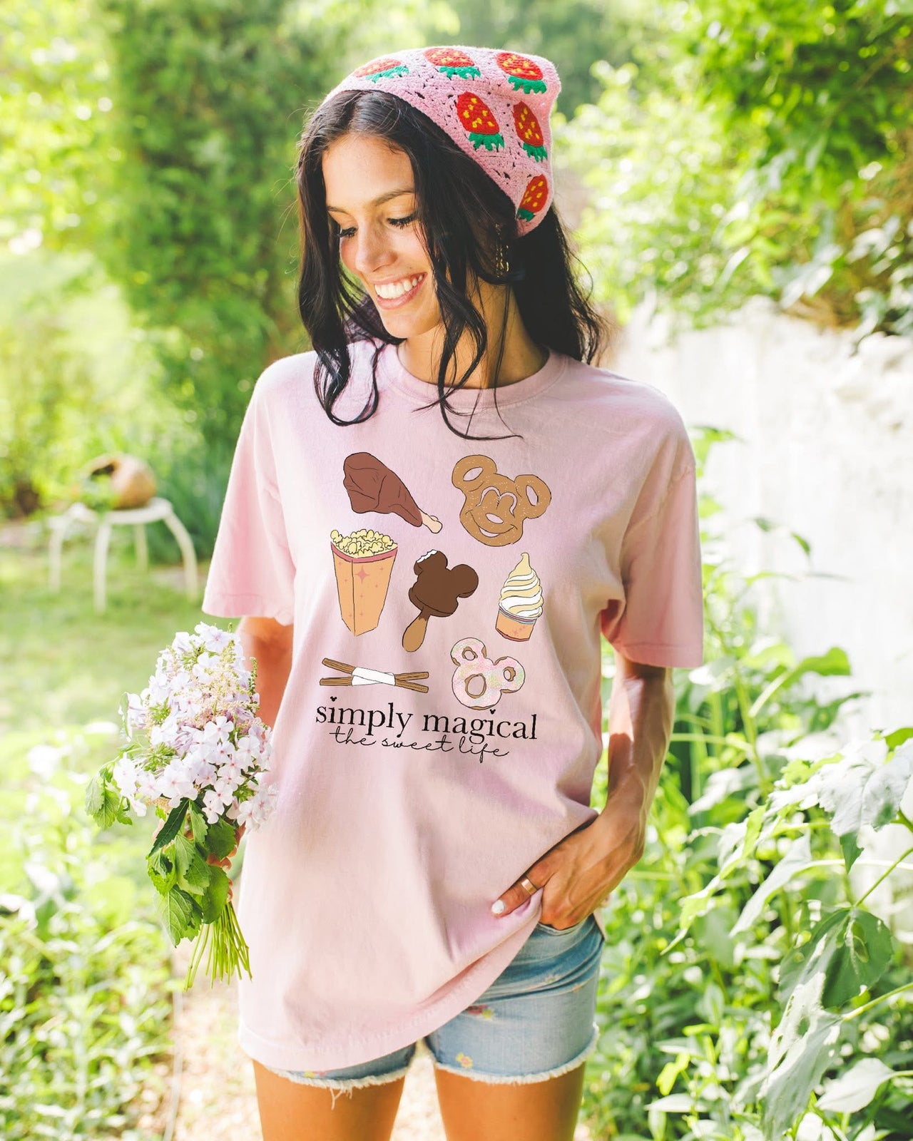 FRONT Only Blossom The Sweet Life- Simply Magical Tee (Pre-Order)