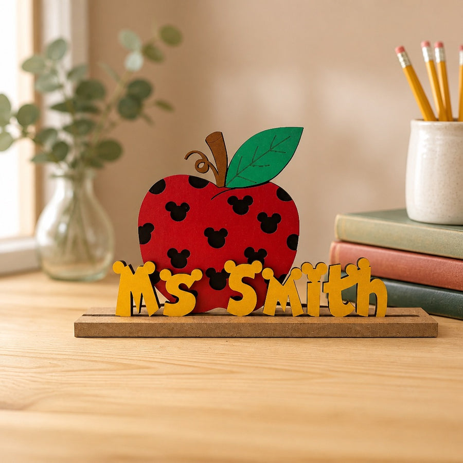 Personalized Teacher Slider Decor (Pre-Order)