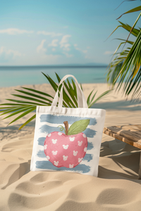 Thumbnail for Canvas Tote Bag - Magical Teacher Apple (Pre-Order)