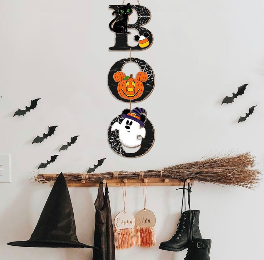 Hanging Boo Wall Sign (Pre-Order)
