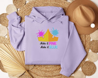 Thumbnail for Hoodie - Violet Make It Pink, Make It Blue