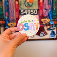 Thumbnail for Let's Go To DSNY Pin Back Button (Pre-Order)