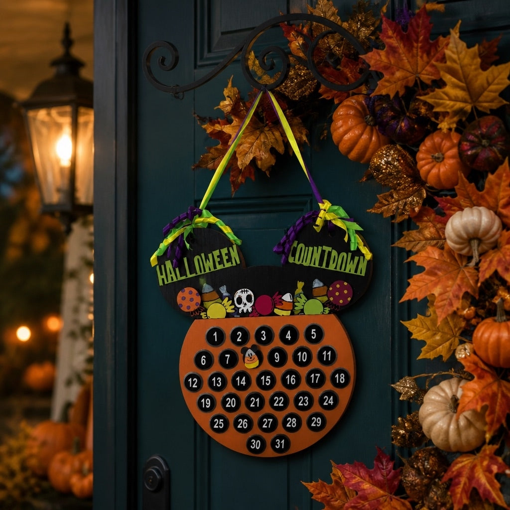 Spooky Halloween Countdown Bucket (Pre-Order)