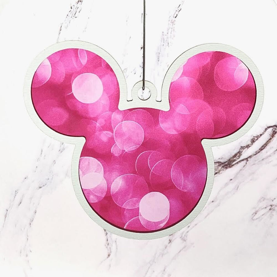 Mouse Pink Suncatcher (Pre-Order)